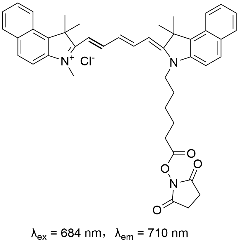 花菁染料 Cy5.5 NHS ester