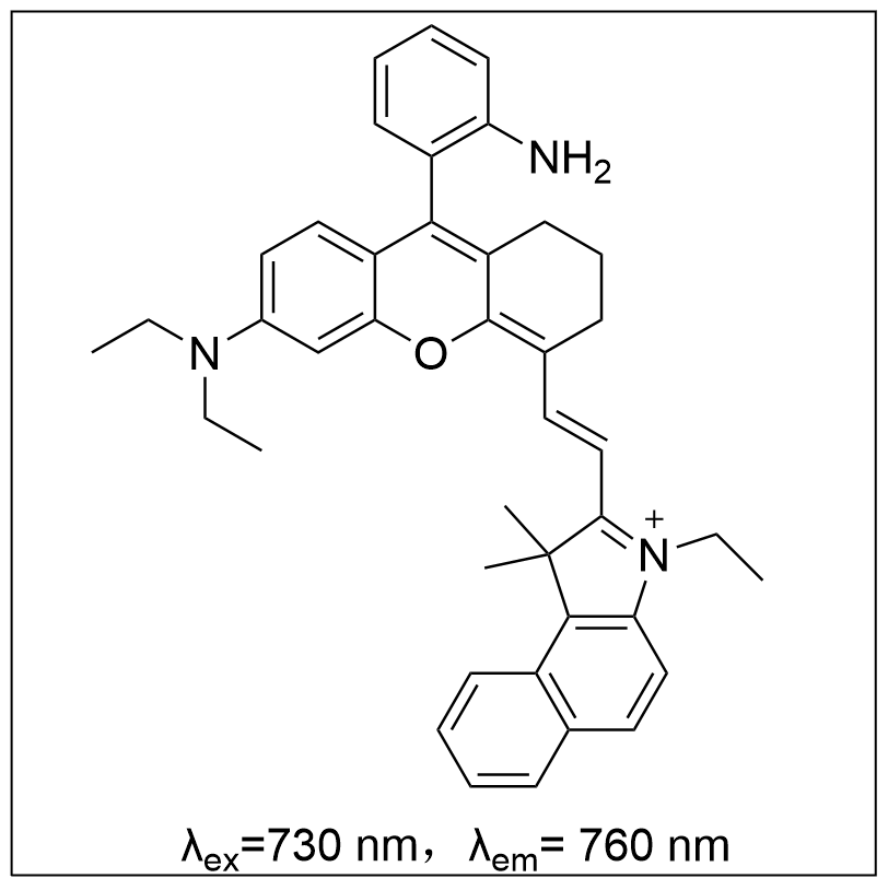 半花菁染料NRh-760-NH2
