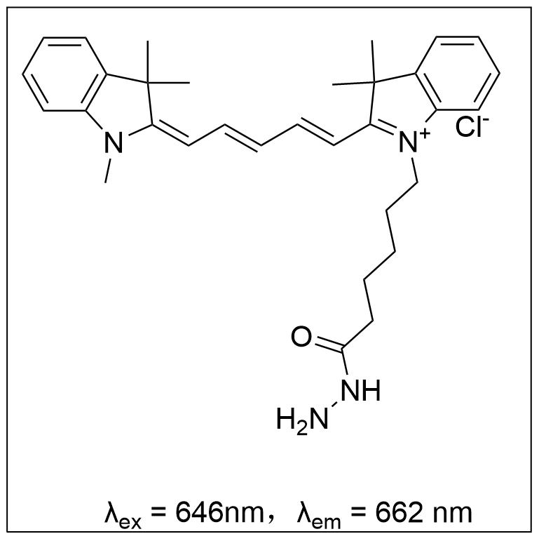花菁染料 Cy5 hydrazide