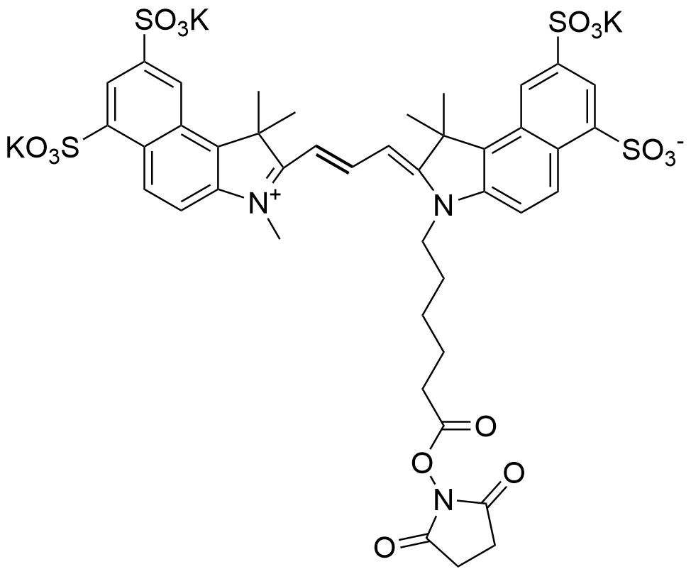磺酸花菁染料 Sulfo Cy3.5 NHS ester
