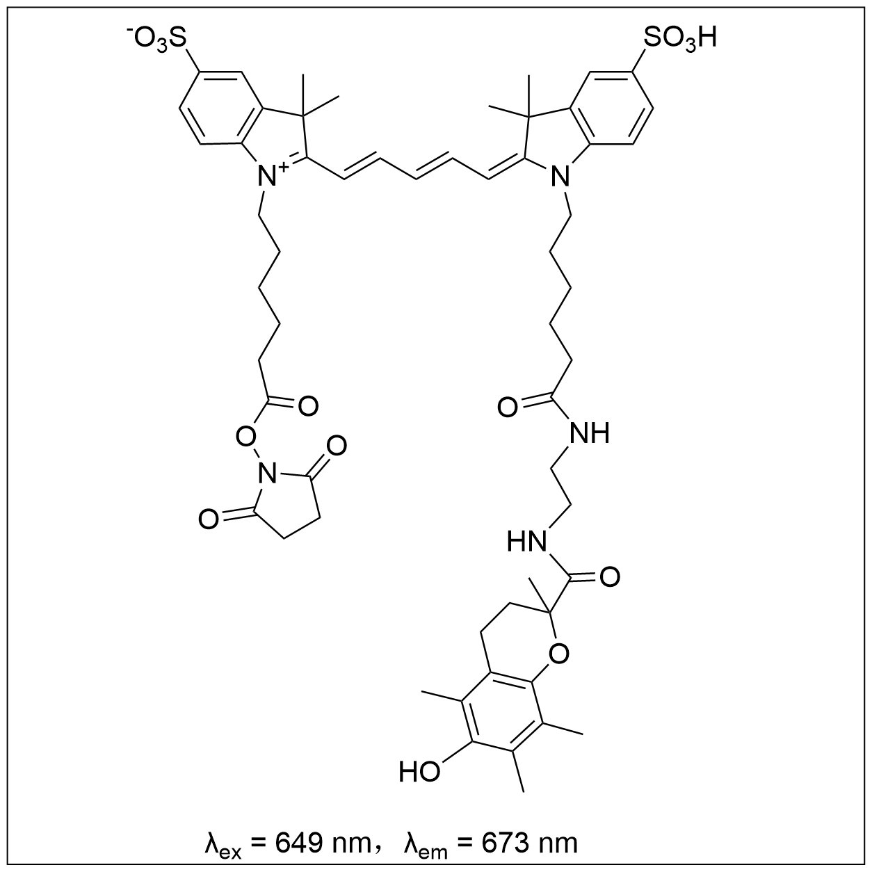 磺酸花菁染料 Suflo Cy5 trolox