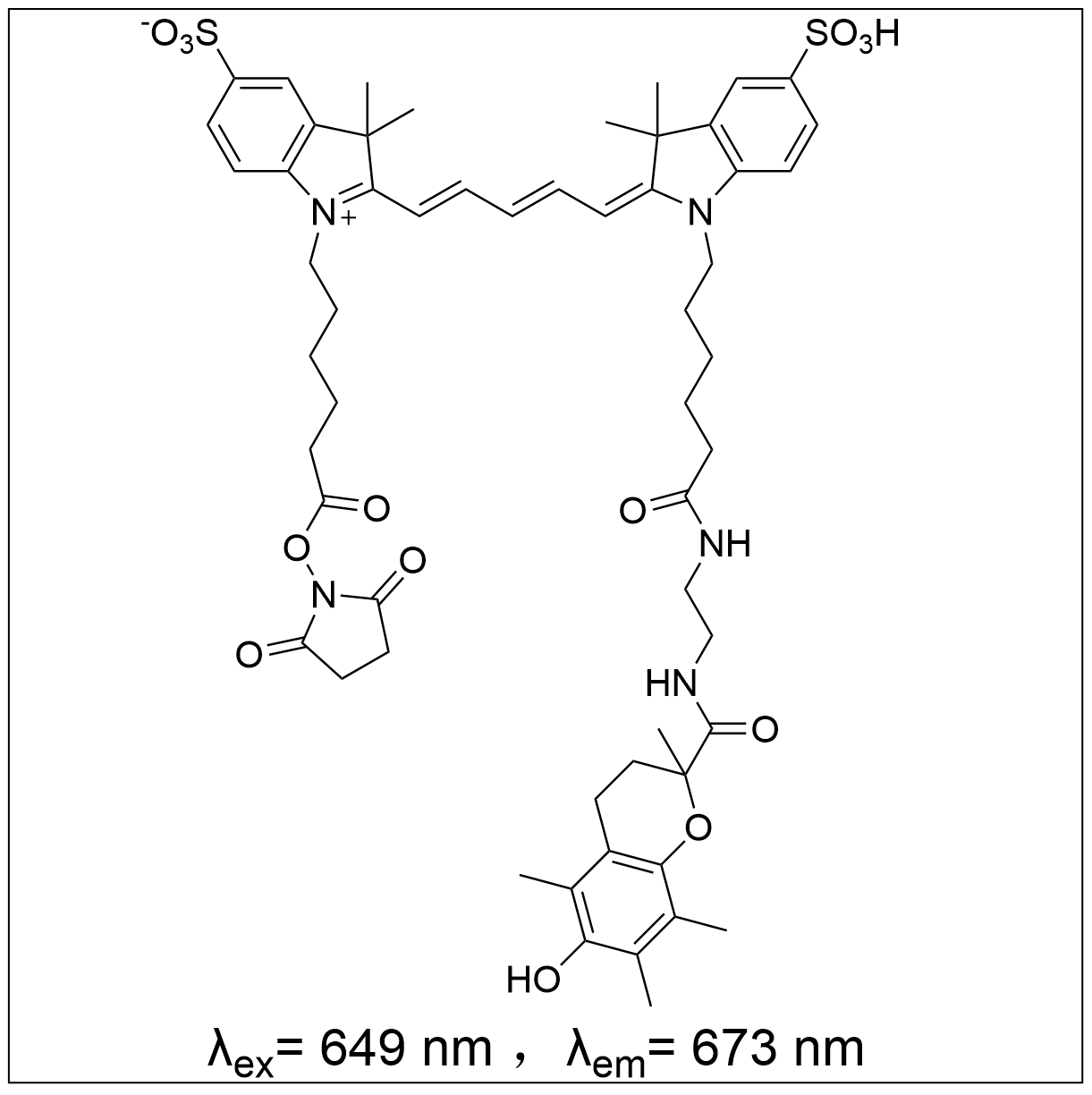磺酸花菁染料 Suflo Cy5 trolox