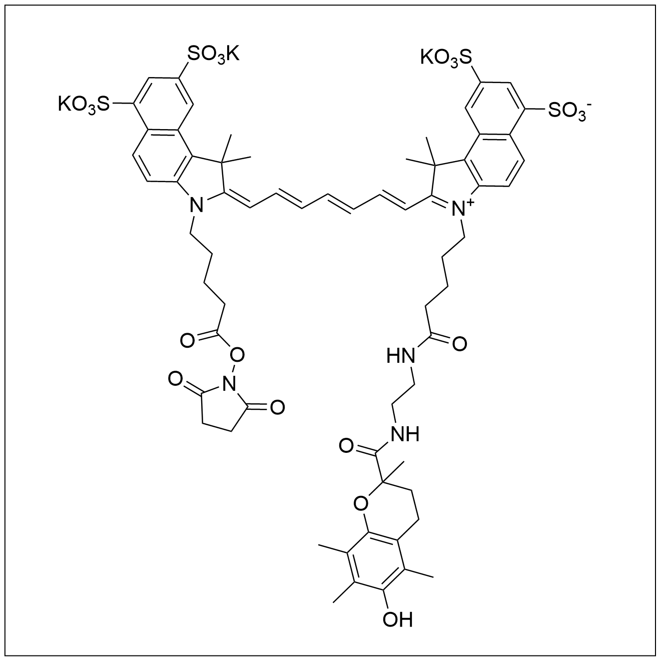 磺酸花菁染料 Suflo Cy7.5 trolox
