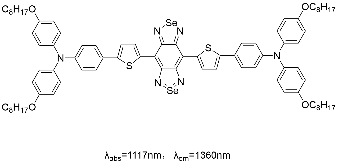 近红外二区荧光染料TPA-BBT-2Se
