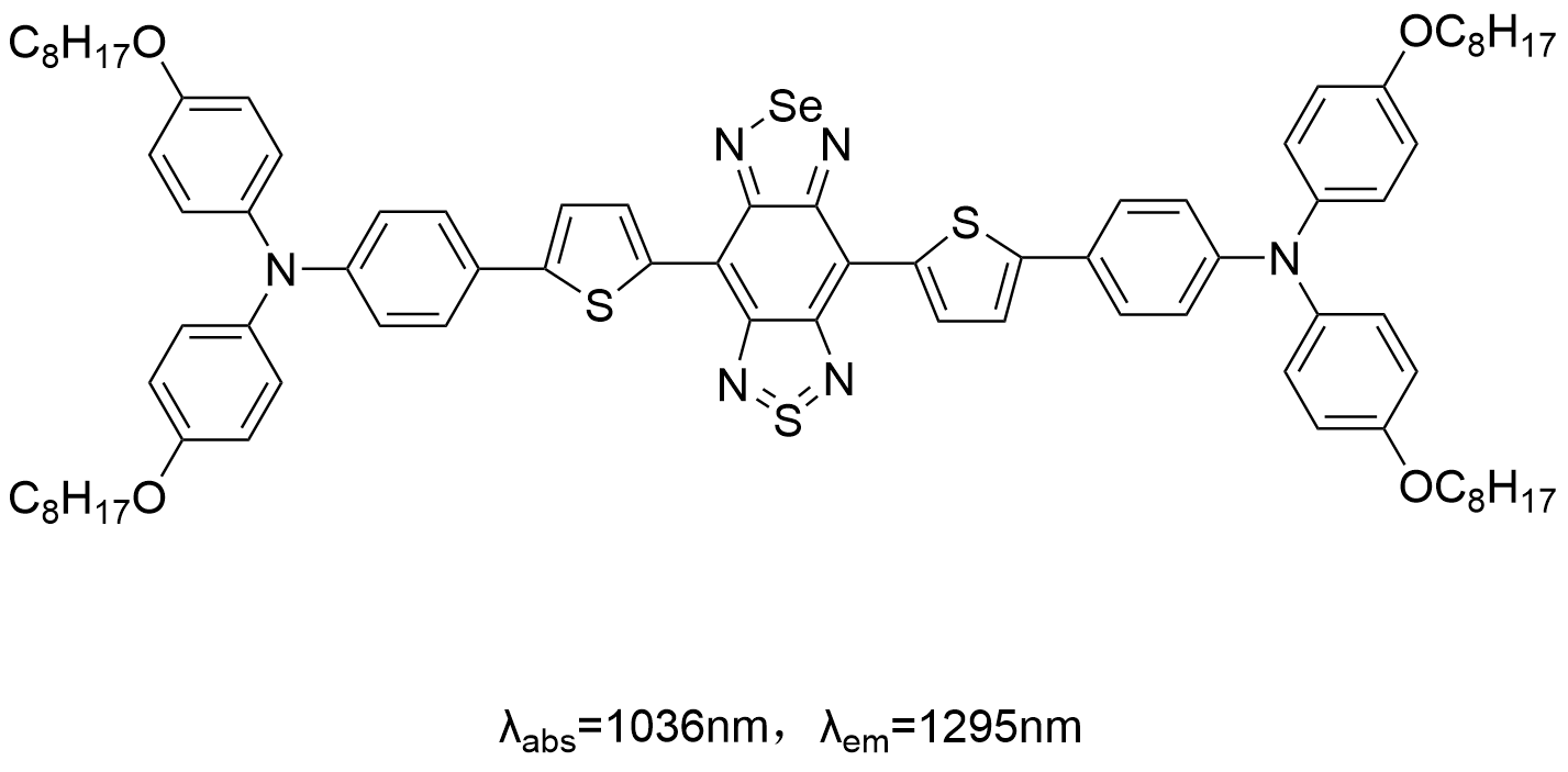 近红外二区荧光染料TPA-BBT-Se