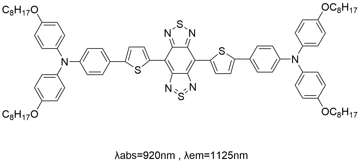 近红外二区荧光染料TPA-BBT-S