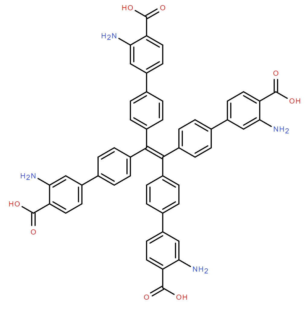 4',4''',4''''',4'''''''-(乙烯-1,1,2,2-四基)四(3-氨基-[1,1'-联苯]-4-羧酸)