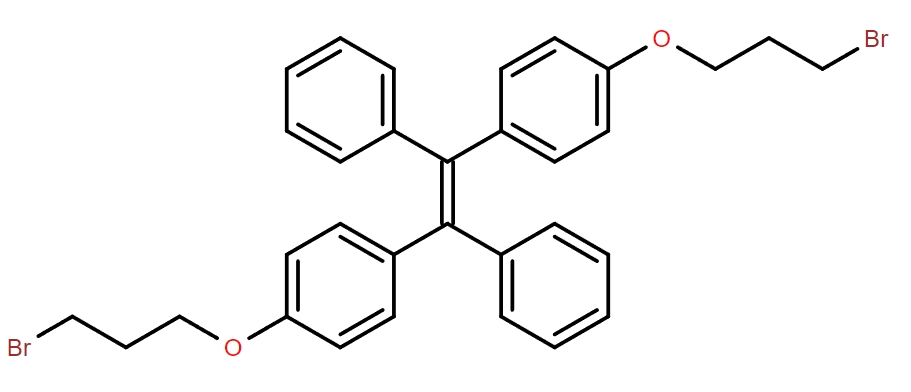 [1,2-二苯基-1,2-二(4-溴丙氧基苯基]乙烯