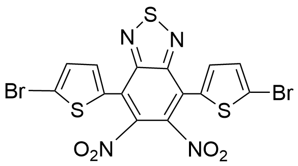 4,7-双(5-溴噻吩-2-基)-5,6-二硝基-2,1,3-苯并噻二唑