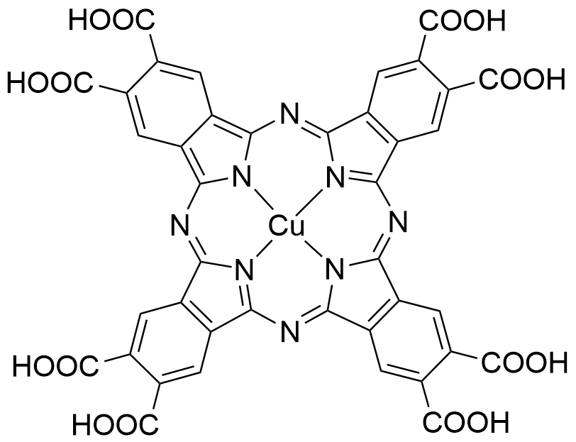 八羧基-29H,31H-酞菁铜