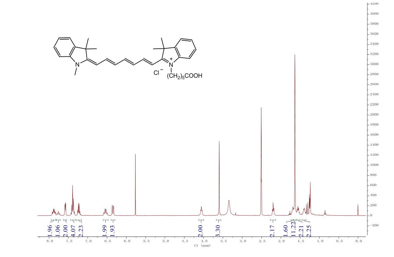 花菁染料Cyanine 7 carboxylic acid.png